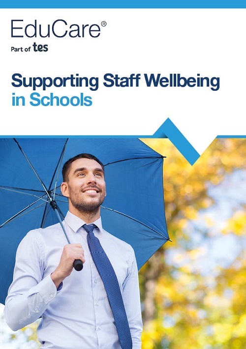 New Staff Wellbeing in Schools online training course